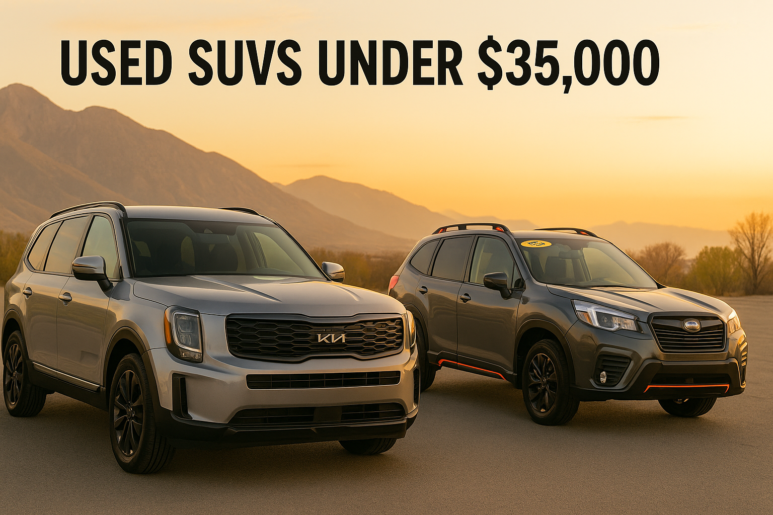 Top 5 Reliable Used Cars Under $35,000 Near Draper