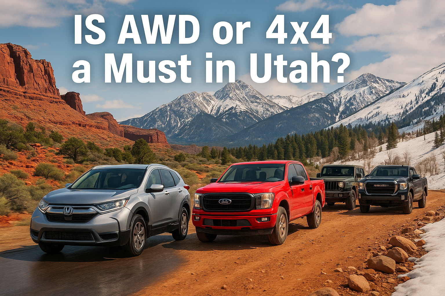 is awd or 4x4 a must in utah?